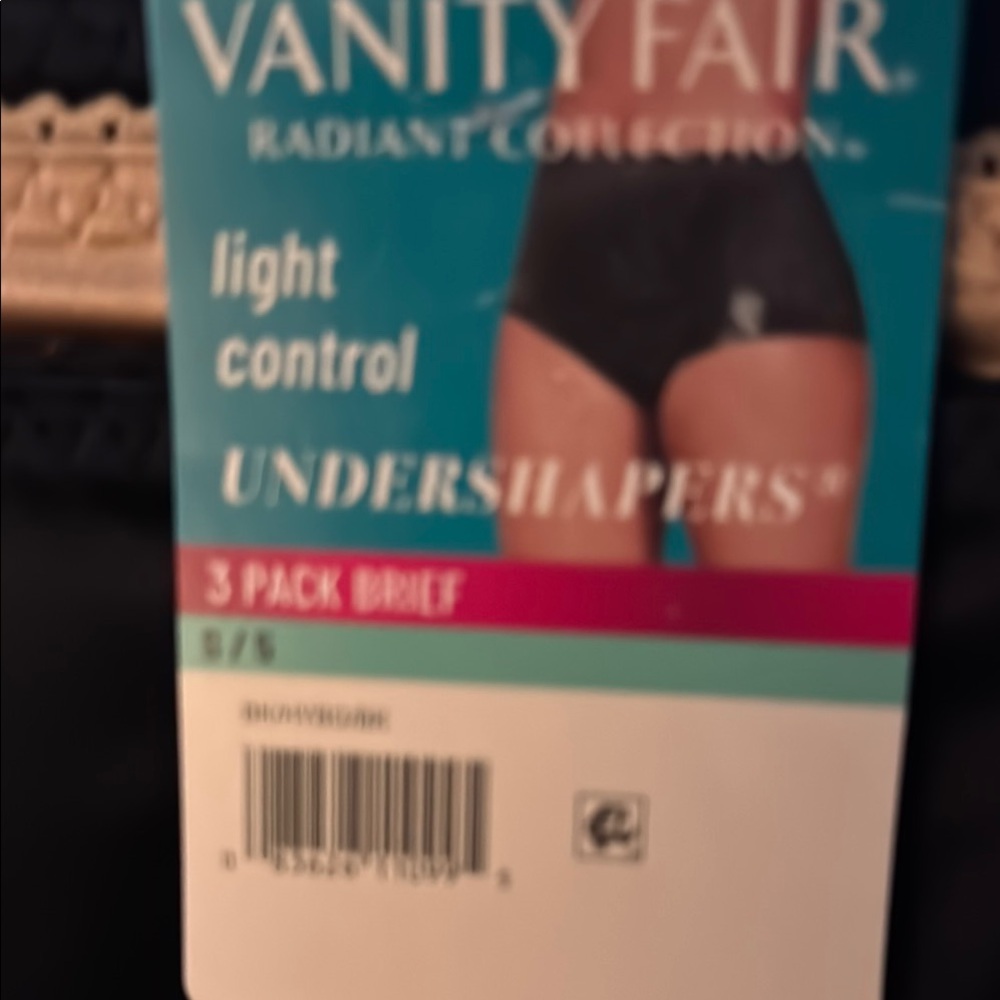 Vanity Fair Black Light Control Undershapers